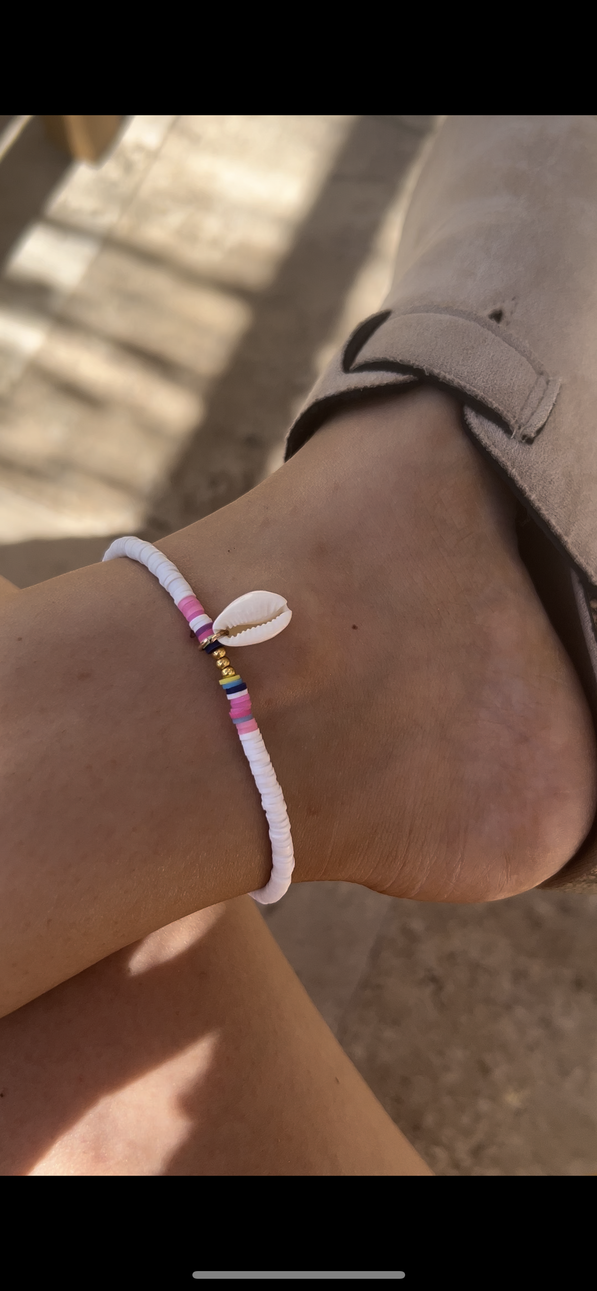 BRACELET DE CHEVILLES - JULIE