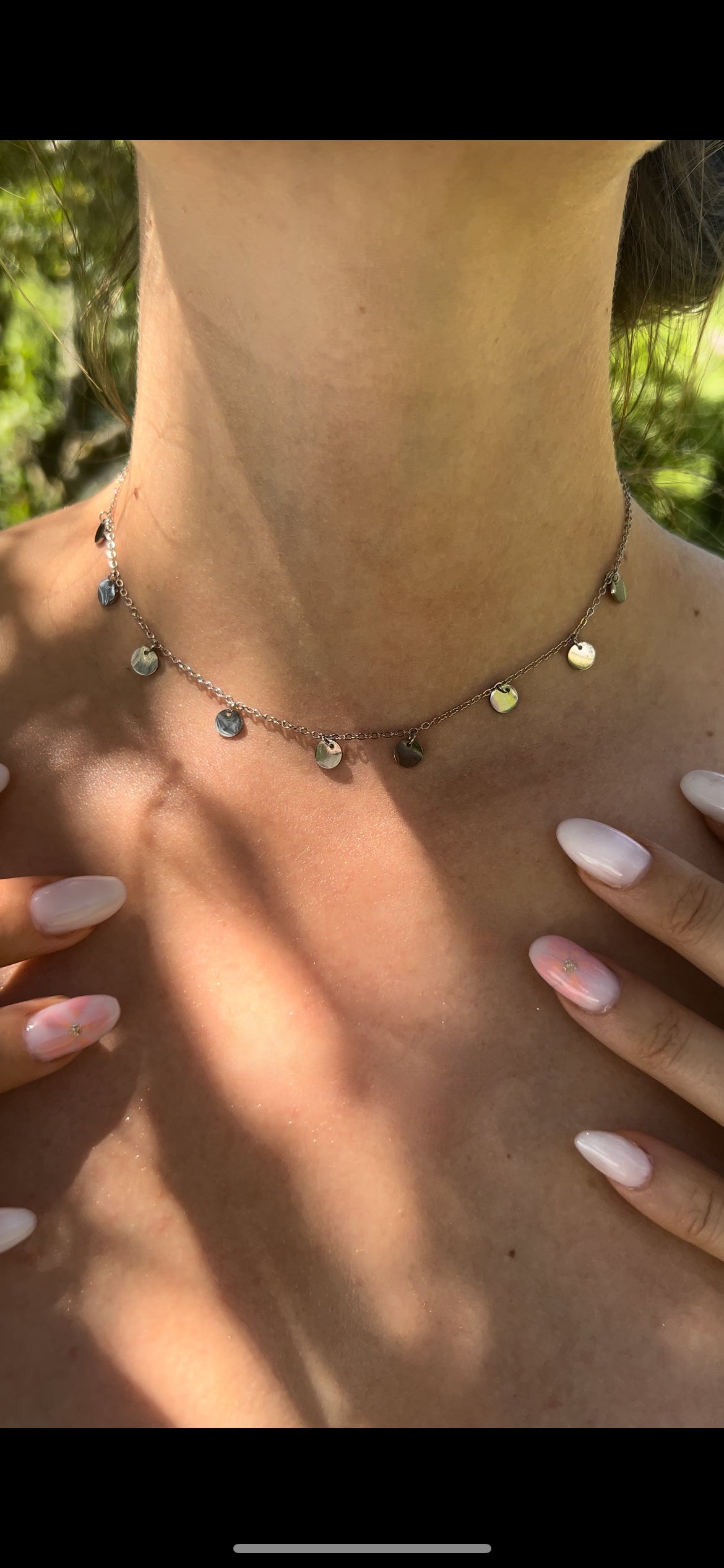 COLLIER RAS DE COU - MELISSA ARGENTE